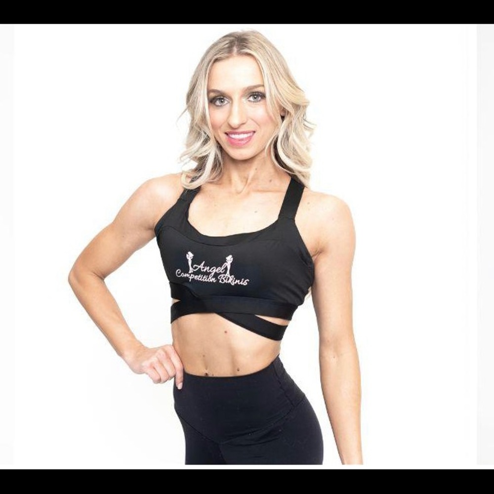 Angel competition bikini sports bra